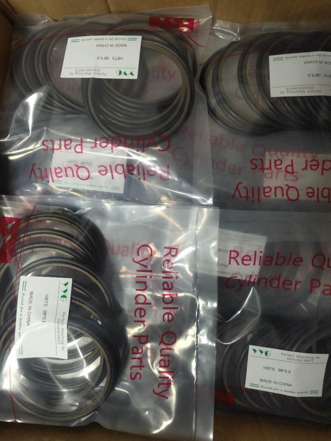 HBTS 98*5.9 Excavator Seal Kits , Hydraulic PTFE+NBR Rod Seal Excavator