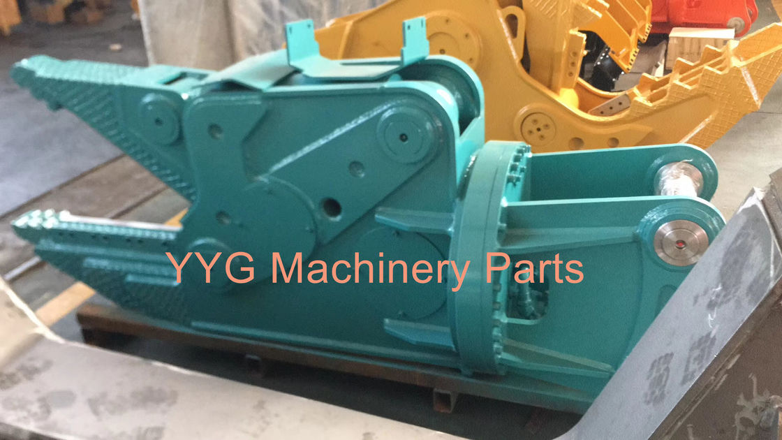 Superb Alloy Steel Hydraulic Shear Machine For Excavator Attachments