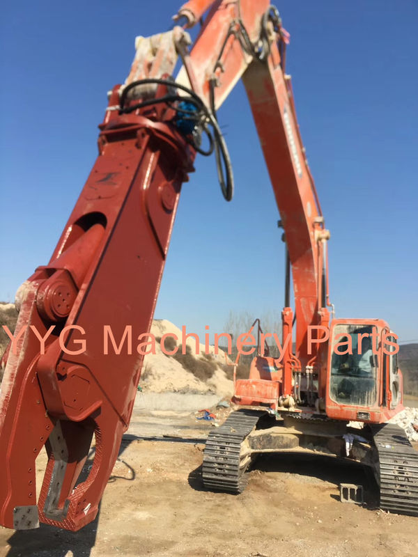 ISO Hydraulic Cutting Shear Fast Motion Durable excavator demolition shear