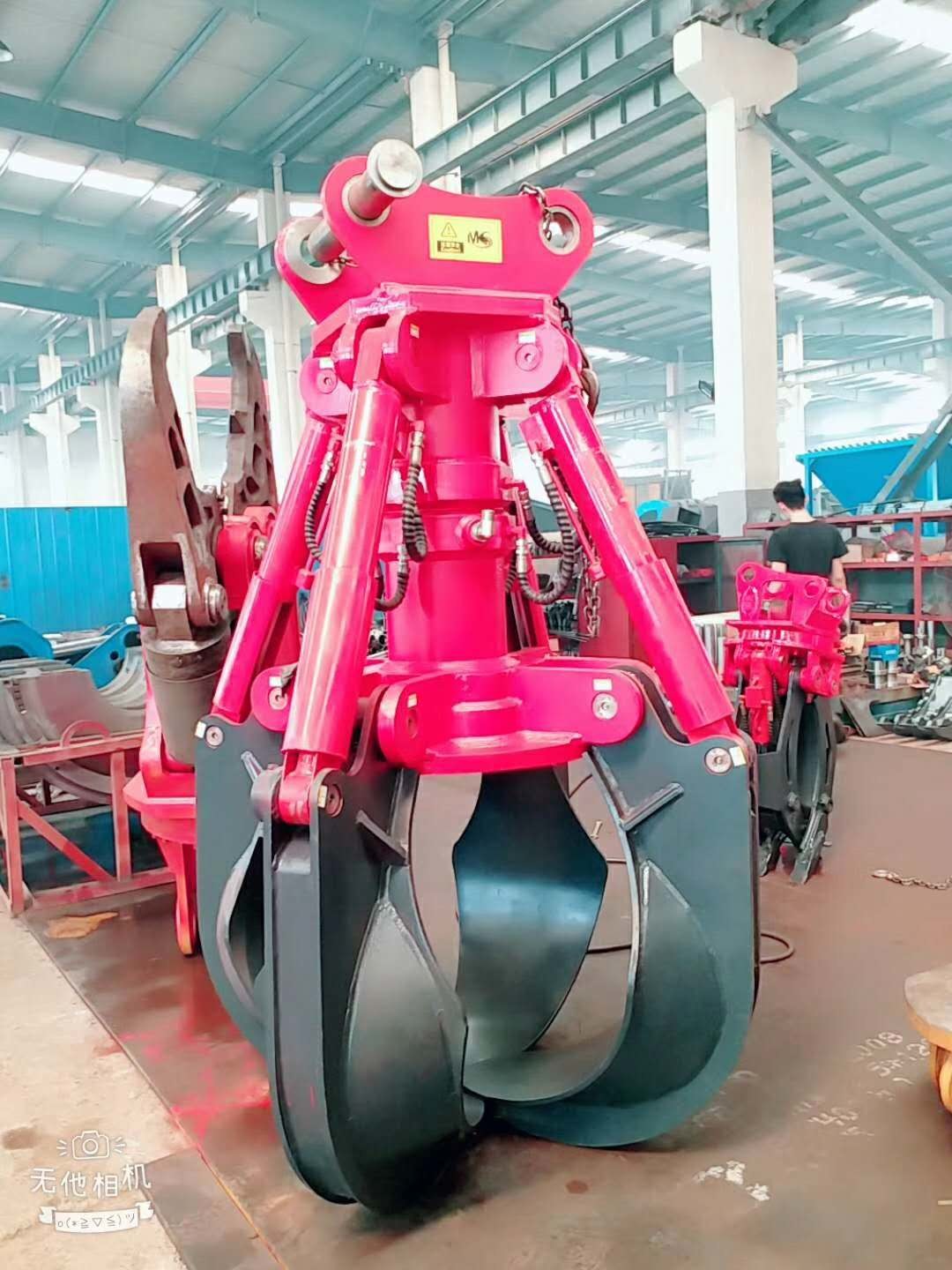 Rotating Logging Grapple Attachment For Excavator Grab Material And Rock