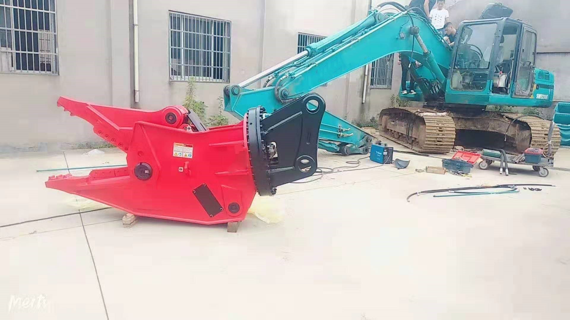 High Strength Wearable Steel Hydraulic Shear Cutter Pulverizer Crush