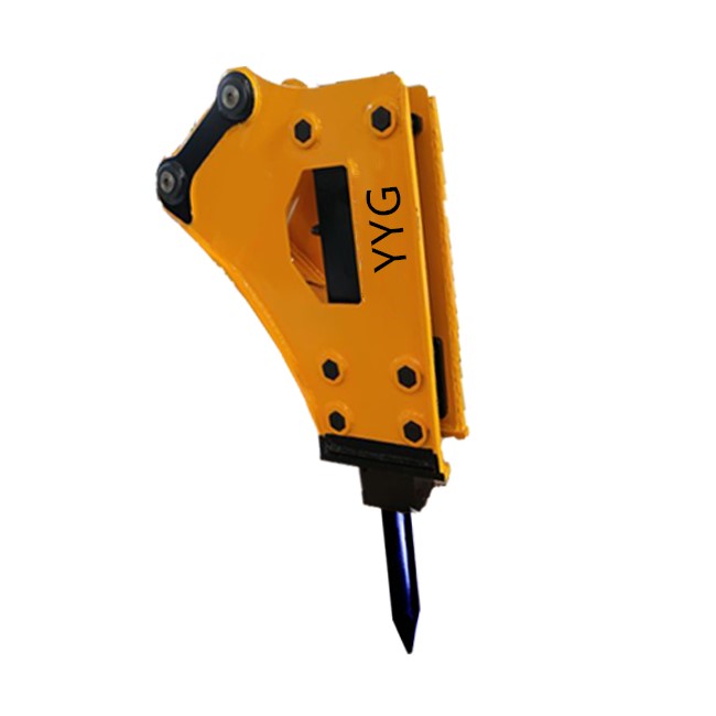 Backhoe type Excavator Hydraulic Hammer For Construction Works 1 Year