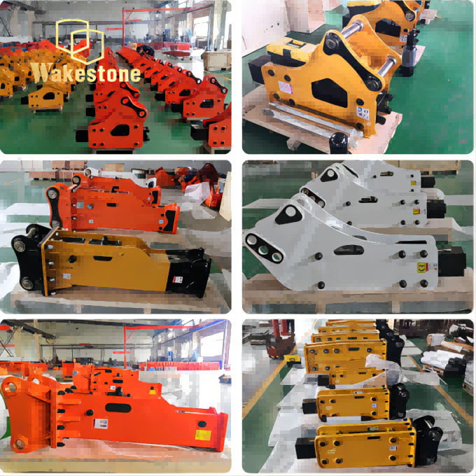Excavator Hydraulic Breaker Hammer Furukawa Series HB20G F20 FS22 HB30G ...