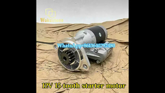 12V 15Teeth excavator engine starter motor assembly#mechanic #Excavator spare parts#kubotatractor