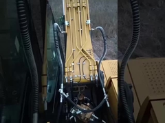 Black Color Standard Size Hydraulic Breaker Parts Double Way Pedal Valve