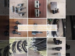 Hydraulic Breaker Hammer Piping Kits For PC200-6/PC200-7/PC200-8 20tons Excavator
