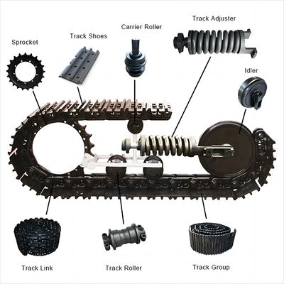 Undercarriage Spare Parts Sprocket Rim For Excavator