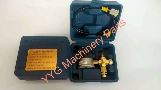 OEM Excavator Parts Nitrogen Refill Meter For Nitrogen Charging Meter Oil Pressure Test