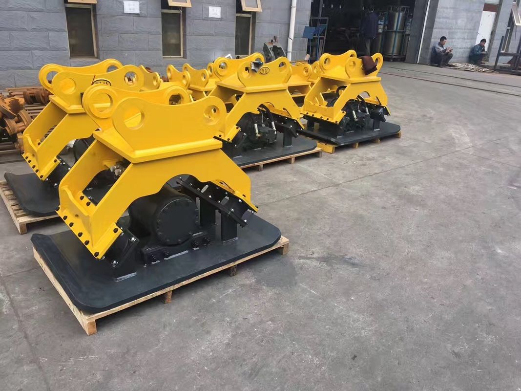 Hydraulic Mini Excavator Plate Compactor Easy Maintance For Construction