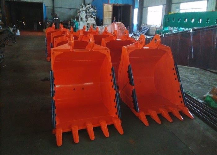 Hitachi Excavator Rock Bucket OEM 1200mm Width 1.1CBM Capacity