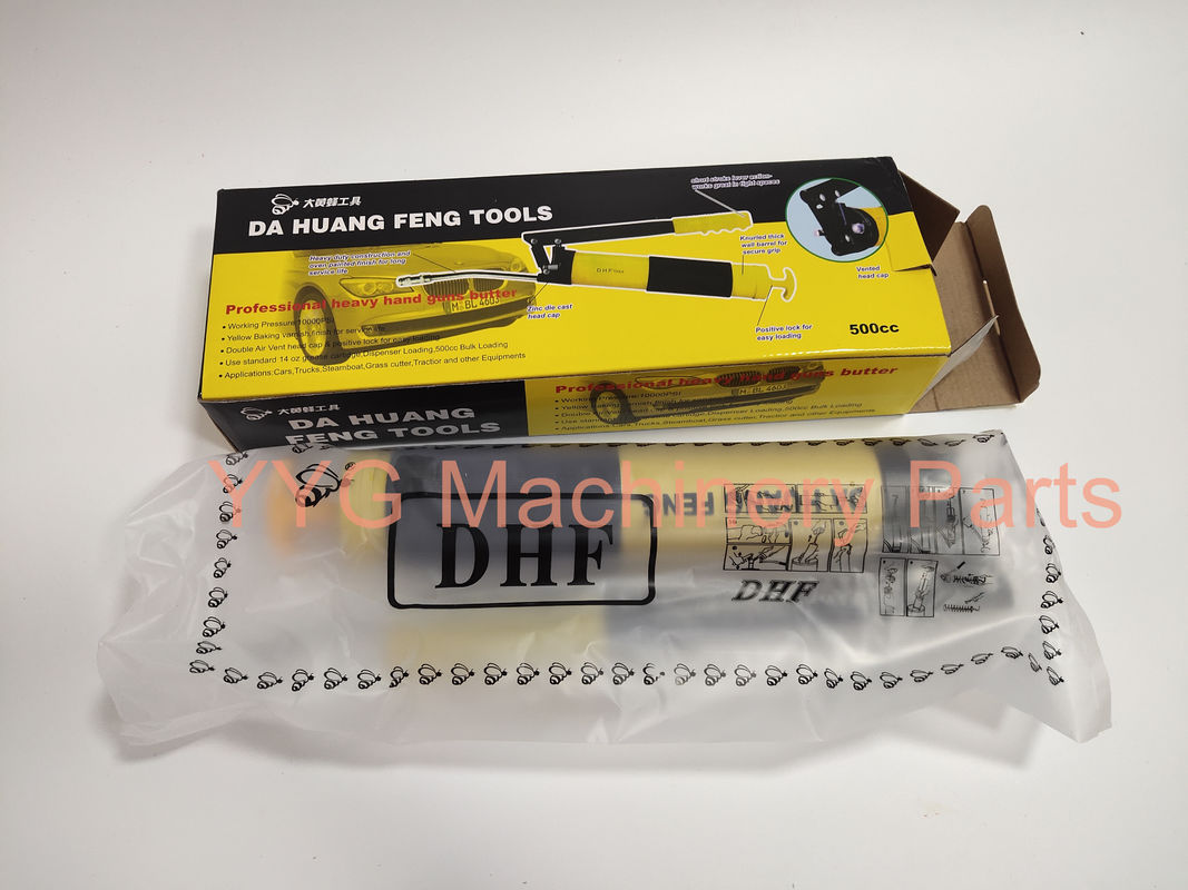 Manual Hand Operated Excavator 10000 PSI High Pressure Grease Pump