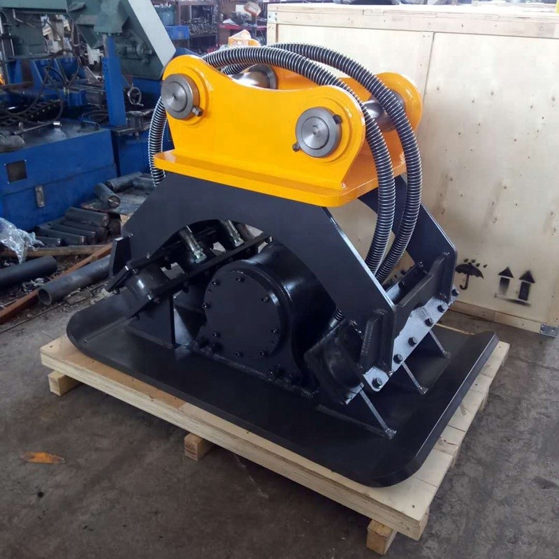 Vibratory Hydraulic Plate Compactor 1350x900x1060mm For IHI Excavator