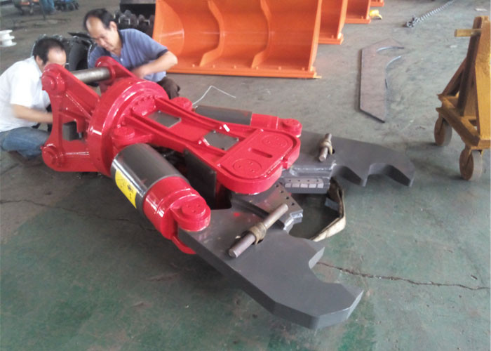 2250KN Hydraulic Excavator Shears Customized Low Noise No Vibration