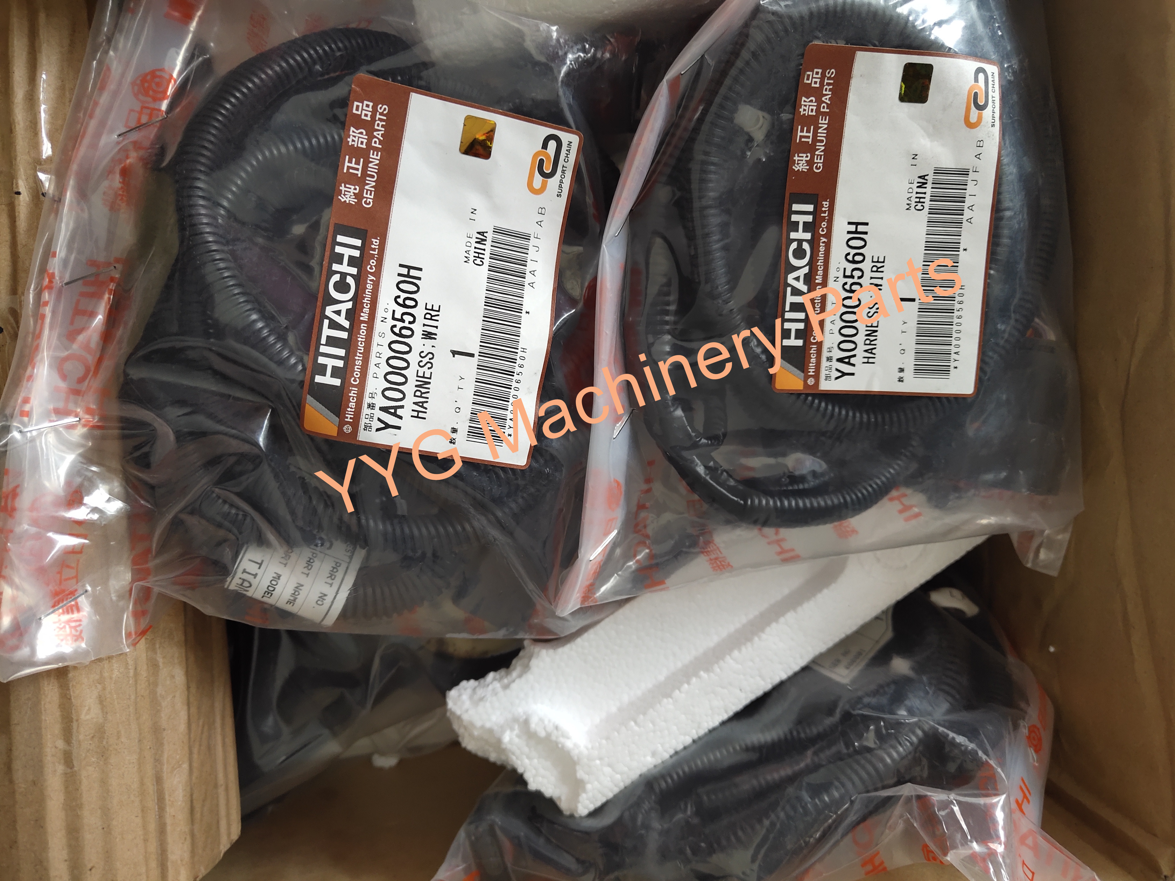 ROHS Excavator Spare Parts Engine Wire Harness HITACHI Brand For YA00006560H