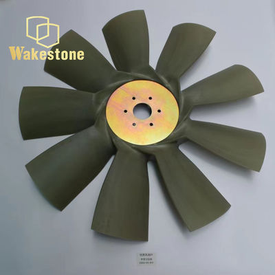 C-A-T330B Excavator Spare Parts Fan Blades 9 Blades 6 Holes For Engine Cooling