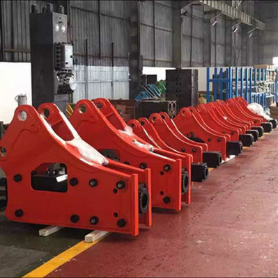 Side Type Bracket Hydraulic Breaker For Mining / Breaking Rock Breaker hammer SB121/SB131