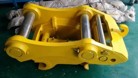 Q345 Steel Excavator Quick Coupler Heavy Duty Type BV Certificate